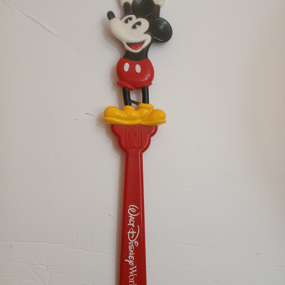 Disney Mickey Mouse Red and Yellow Collectible Back Scratcher